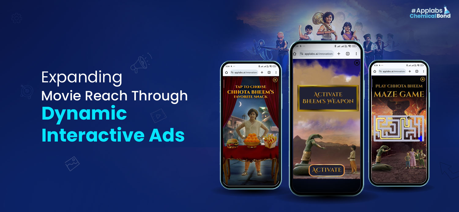 Interactive Rich Media ads on mobile displays for Chhota Bheem and the Curse of Damyaan