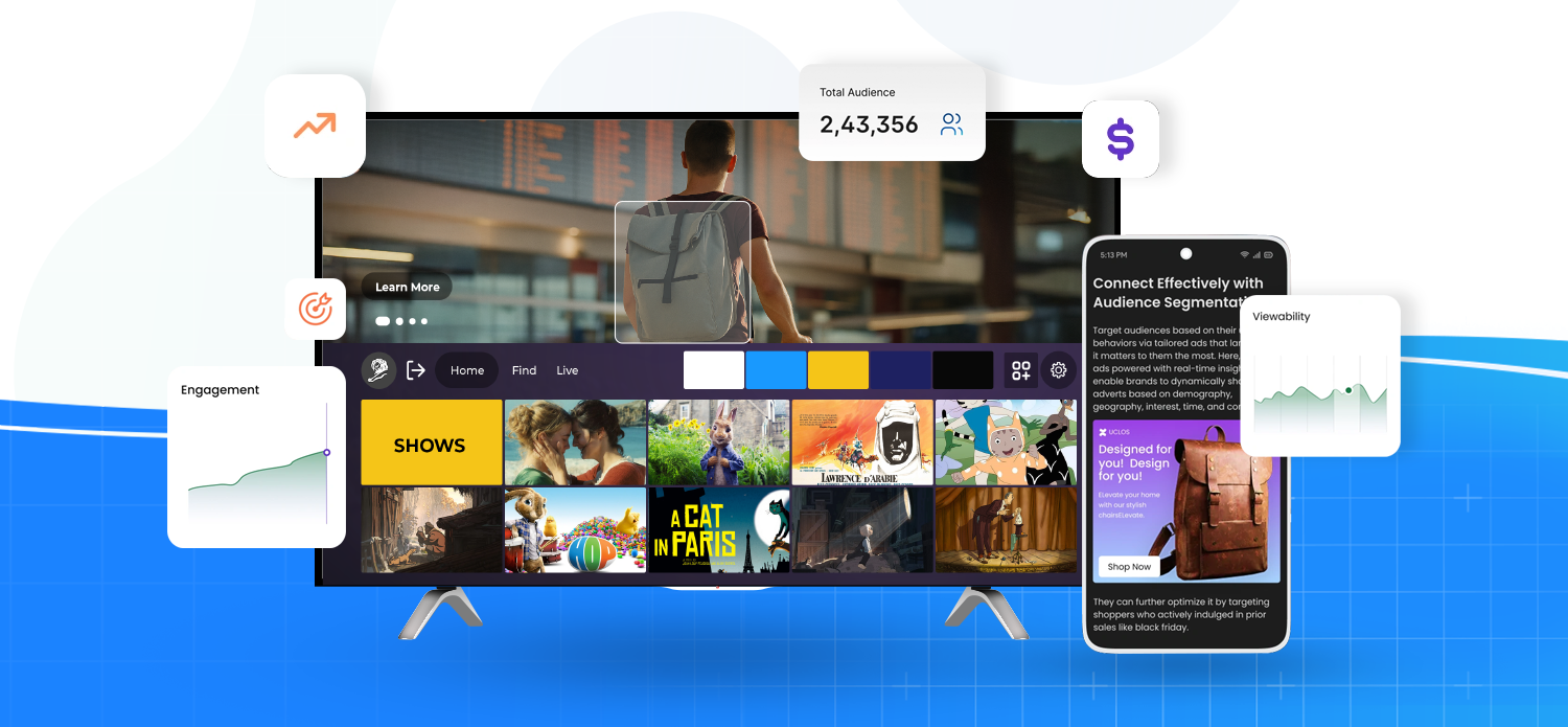 Omnichannel ads across CTV and mobile capture attention effectively, boosting both viewability and engagement.